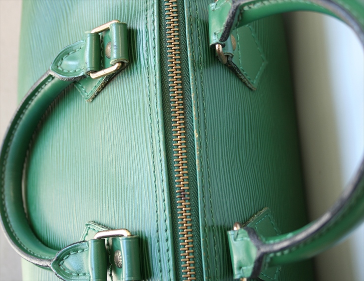 Speedy cloth handbag Louis Vuitton Beige in Cloth - 21404434