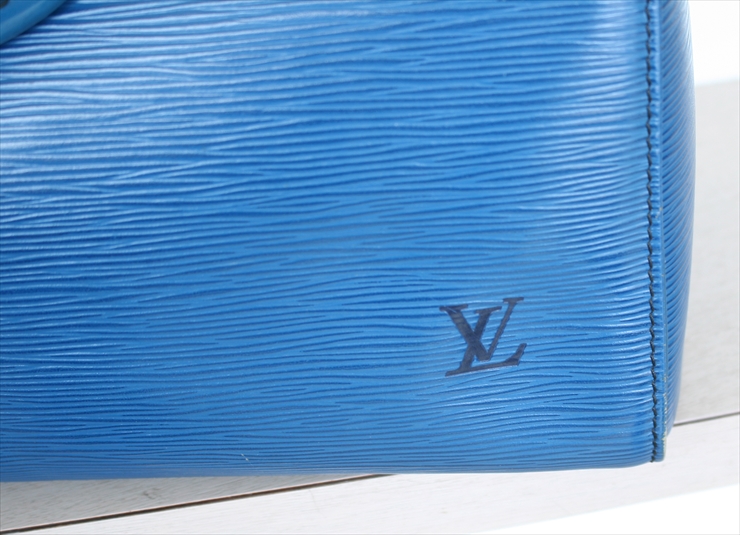 Louis Vuitton Speedy 30 Blue Cloth ref.58381 - Joli Closet