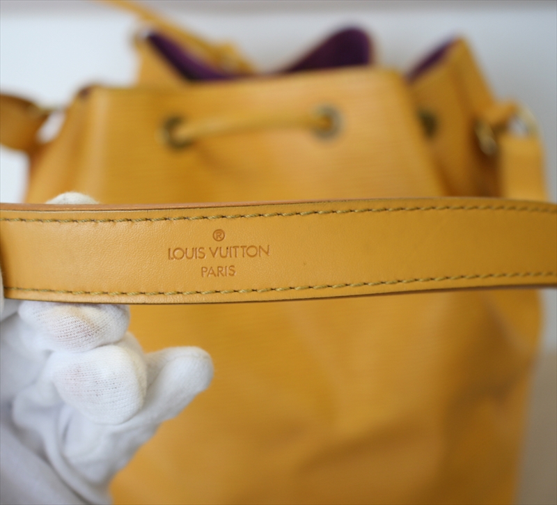 PETIT NOE Epi Yellow Louis vuitton