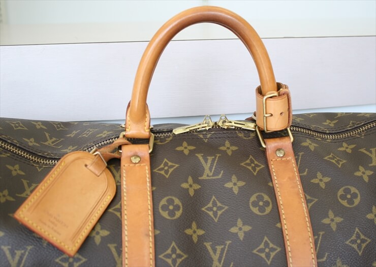 LOUIS VUITTON KEEPALL 55 Monogram Boston Bag