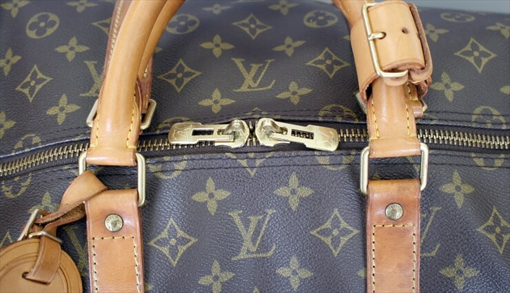 LOUIS VUITTON KEEPALL 55 Monogram Boston Bag
