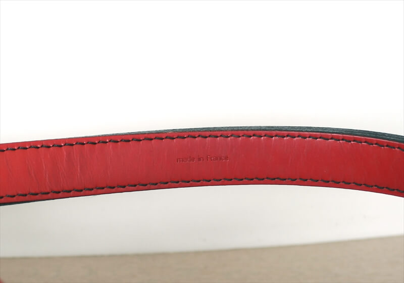 LOUIS VUITTON NOE EPI BLACK RED Bi-color