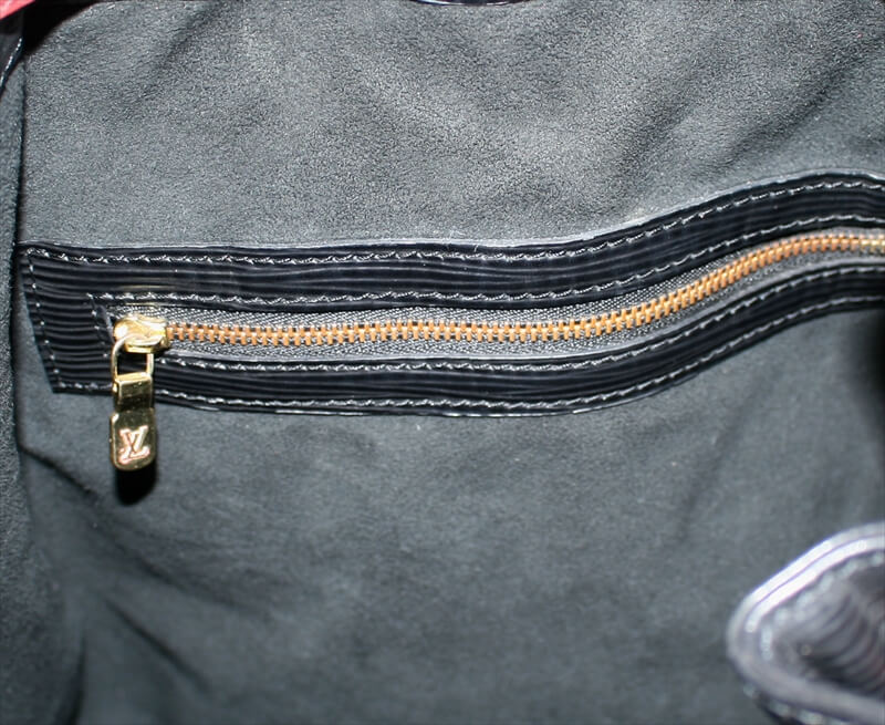 LOUIS VUITTON NOE EPI BLACK RED Bi-color