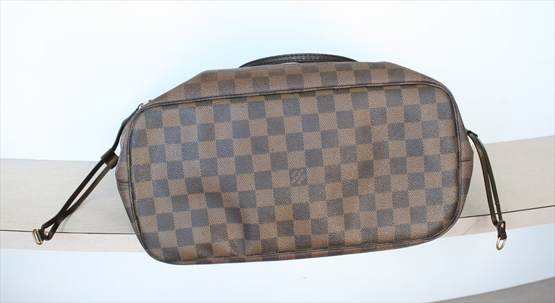 Louis Vuitton Neverfull Mm 871041 Brown Damier Ebene Canvas Tote
