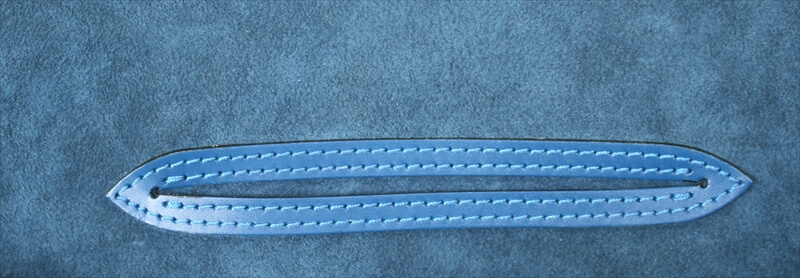 LOUIS VUITTON ALMA Epi Blue Handbag