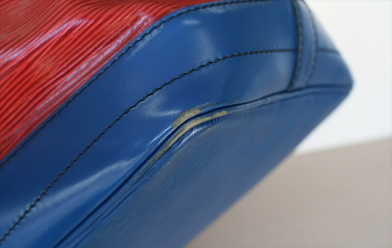 OUIS VUITTON NOE Epi Red Blue BICOLOR