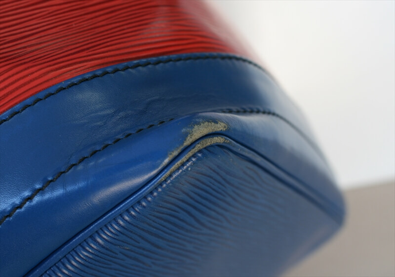 OUIS VUITTON NOE Epi Red Blue BICOLOR