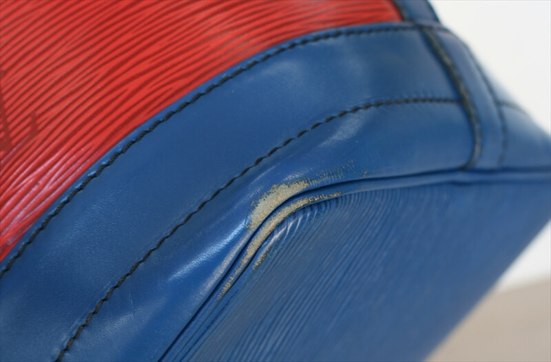 OUIS VUITTON NOE Epi Red Blue BICOLOR