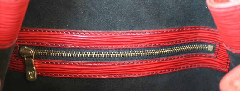 OUIS VUITTON NOE Epi Red Blue BICOLOR