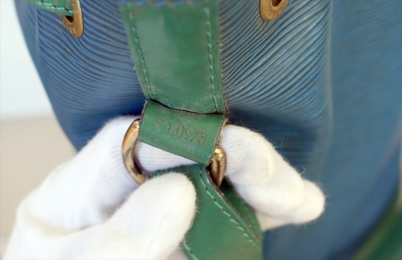 LOUIS VUITTON NOE EPI Blue&Green