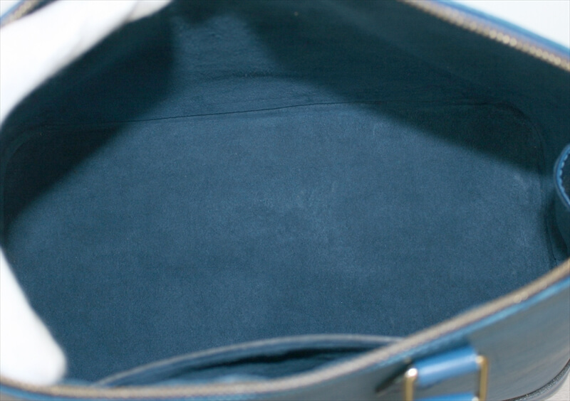 LOUIS VUITTON ALMA Epi Blue