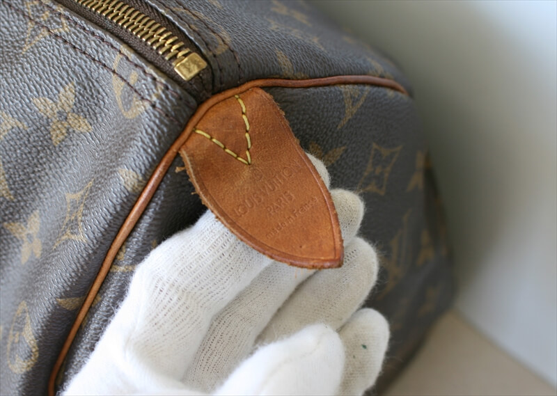Louis Vuitton, Bags, Authentic Louis Vuitton Monogram Speedy 35 Hand Bag  M4524 Lv