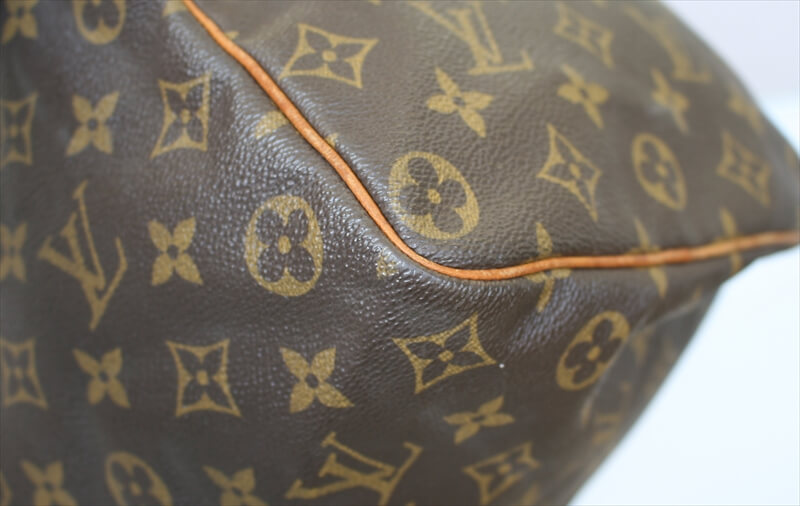 Auth Louis Vuitton Vintage Monogram Speedy 35 Hand Bag Name written  0J290100n"