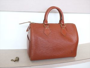 LOUIS VUITTON SPEEDY 25 Epi Brown