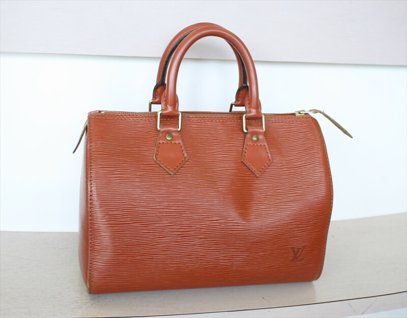 LOUIS VUITTON SPEEDY 25 Epi Brown