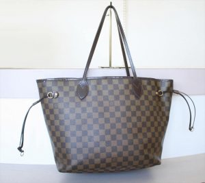 NEVERFULL MM Damier Ebene Tote Bag