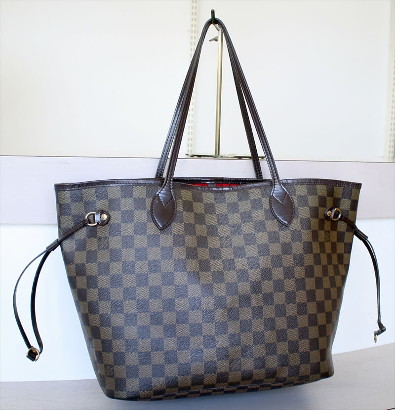 Louis Vuitton, Bags, Louis Vuitton Louis Vuitton Neverfull Mm Tote Bag  Damier Ebene N4358 Ca1154