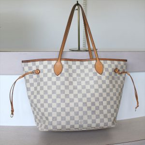 LOUIS VUITTON NEVERFULL MM Damier Azur
