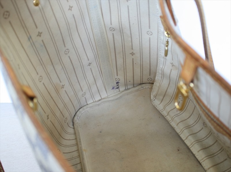 LOUIS VUITTON NEVERFULL MM Damier Azur