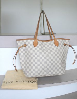 LOUIS VUITTON NEVERFULL MM Damier Azur