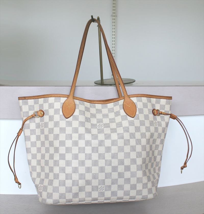 LOUIS VUITTON NEVERFULL MM Damier Azur
