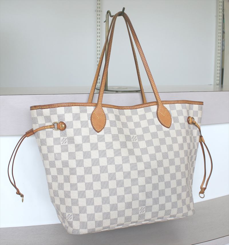 LOUIS VUITTON NEVERFULL MM Damier Azur