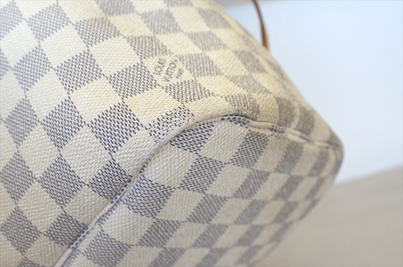 NEVERFULL MM Damier Azur