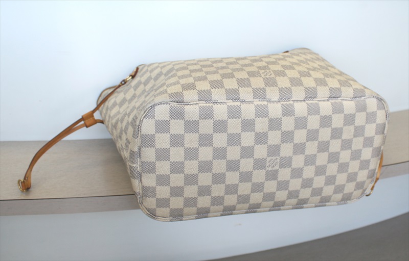 NEVERFULL MM Damier Azur