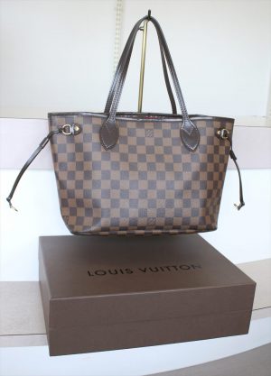 LOUIS VUITTON NEVERFULL PM Damier Ebene