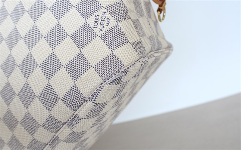 LOUIS VUITTON Damier Azur Neverfull GM Tote Bag N41360 LV Auth 48291  ref.1015539 - Joli Closet