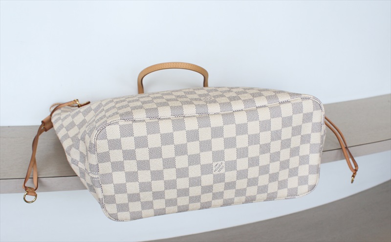 NEVERFULL MM Damier Azur