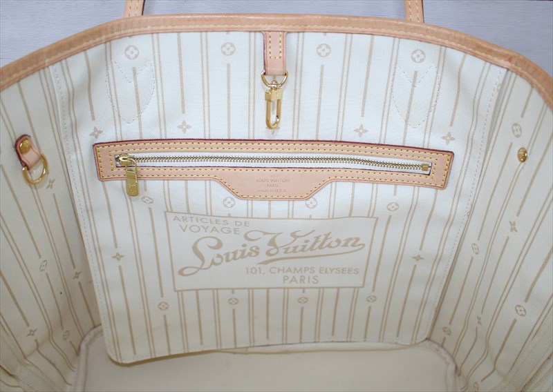 NEVERFULL MM Damier Azur