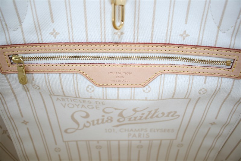 NEVERFULL MM Damier Azur