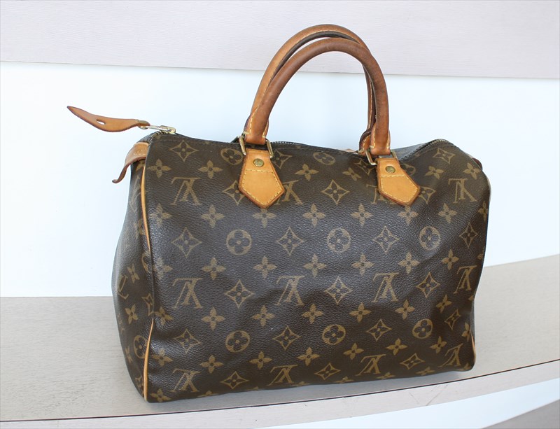 Louis Vuitton Speedy 30 Handbag Authenticated By Lxr Women's Brown - Yahoo  Shopping