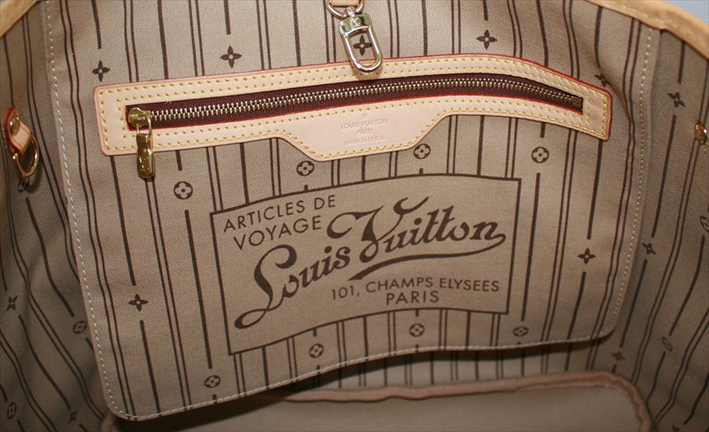 LOUIS VUITTON NEVERFULL MM Monogram Tote Bag No.927