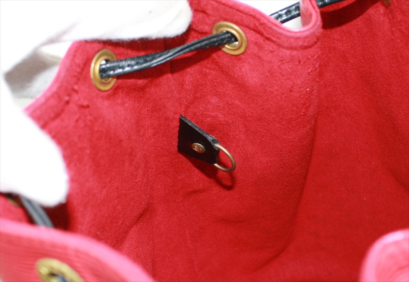 Noé cloth handbag Louis Vuitton Brown in Cloth - 37754488