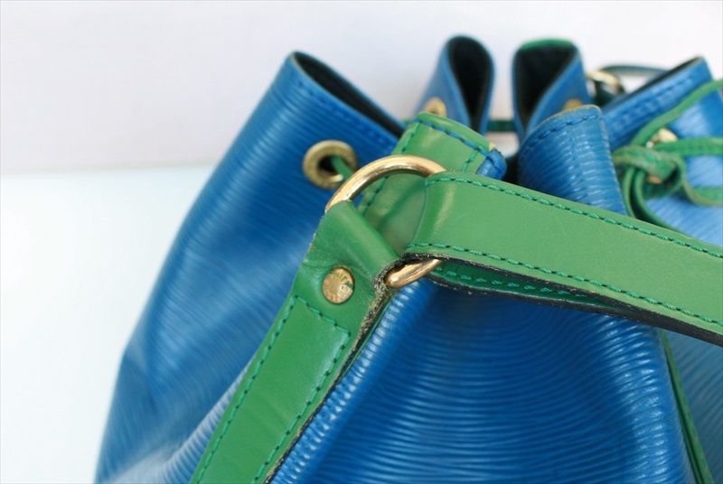 WeeklyLuxDrop - WLD  Louis Vuitton Noe in Epi Blue and Green