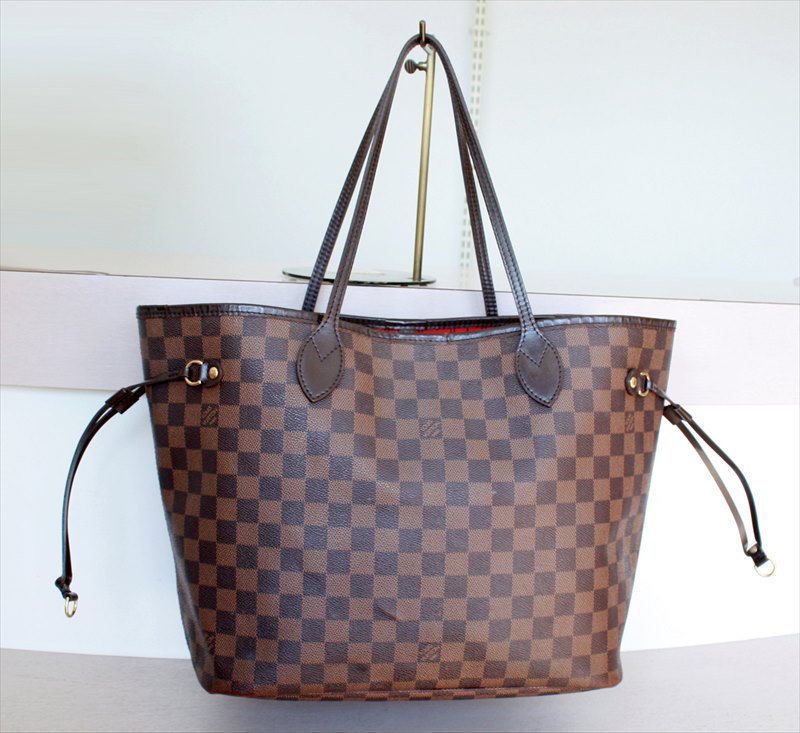 LOUIS VUITTON NEVERFULL MM Damier Ebene Tote bag No.951