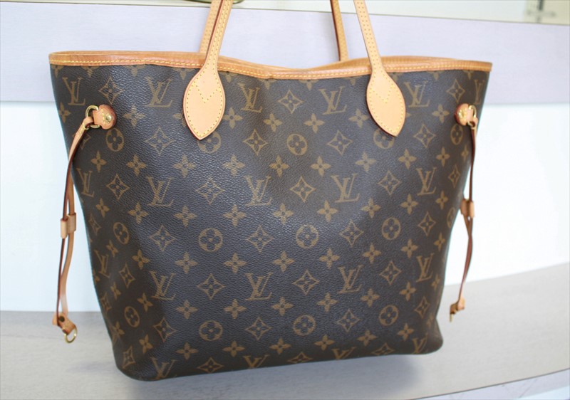 Preloved Louis Vuitton Monogram Neverfull MM Tote Bag CA1147