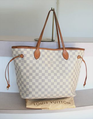NEVERFULL MM Damier Azur