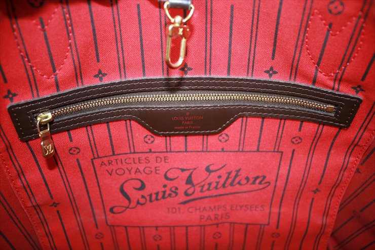 NEVERFULL MM Damier Ebene