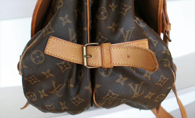 Louis Vuitton Monogram Saumur 43 M42252 Brown Cloth ref.759491