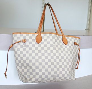 NEVERFULL MM Damier Azur