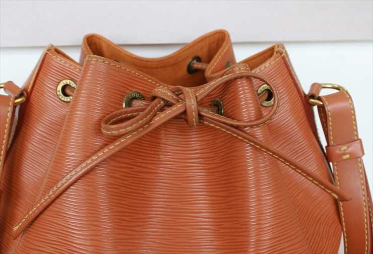 Louis Vuitton Cipango Gold Epi Leather Petit Noe Shoulder Bag