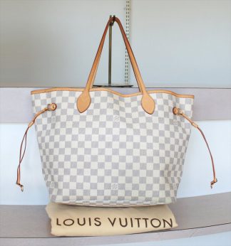 NEVERFULL MM Damier Azur