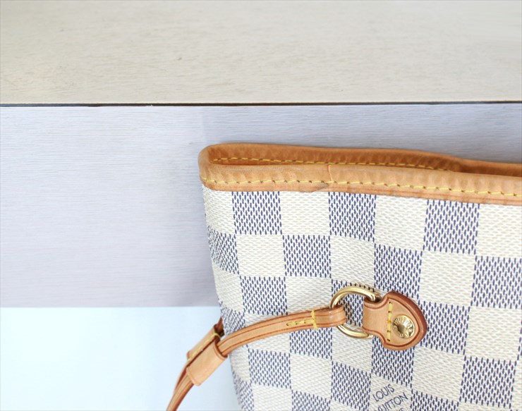 NEVERFULL MM Damier Azur