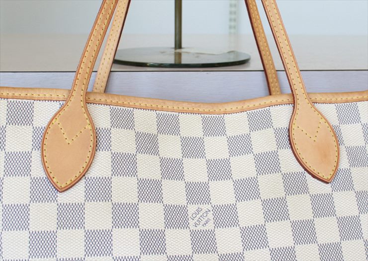 NEVERFULL MM Damier Azur
