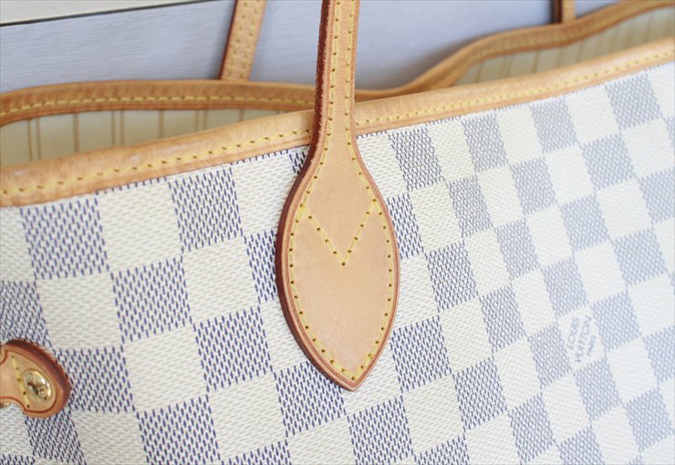 NEVERFULL MM Damier Azur