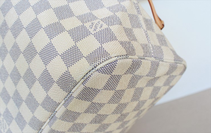 NEVERFULL MM Damier Azur