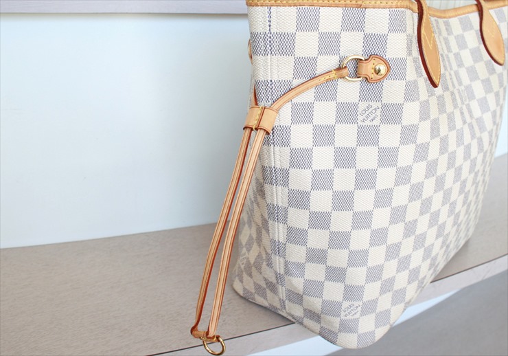 NEVERFULL MM Damier Azur